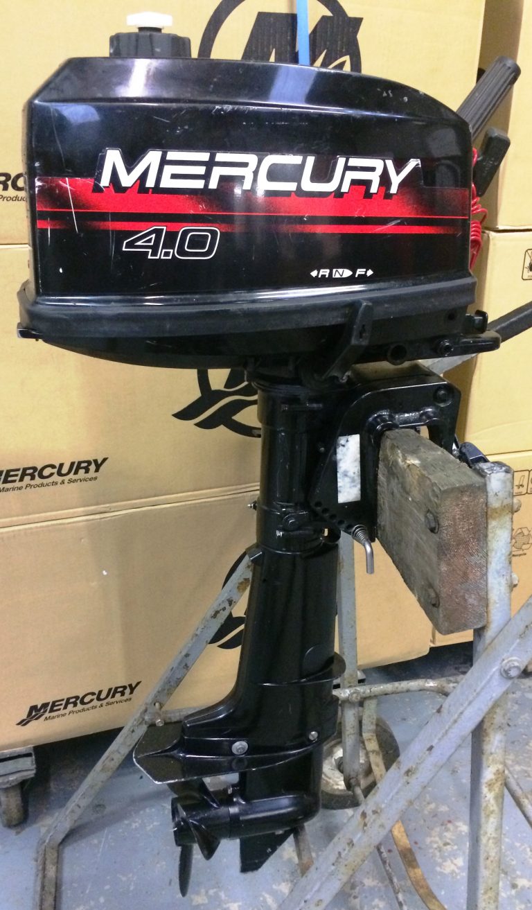 Used 4hp Mercury Outboard 2 Stroke